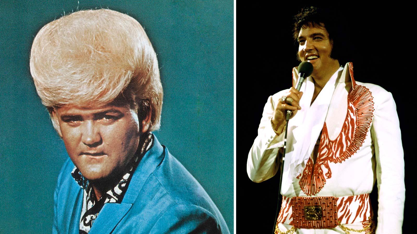 Wayne Cochran och Elvis Presley.