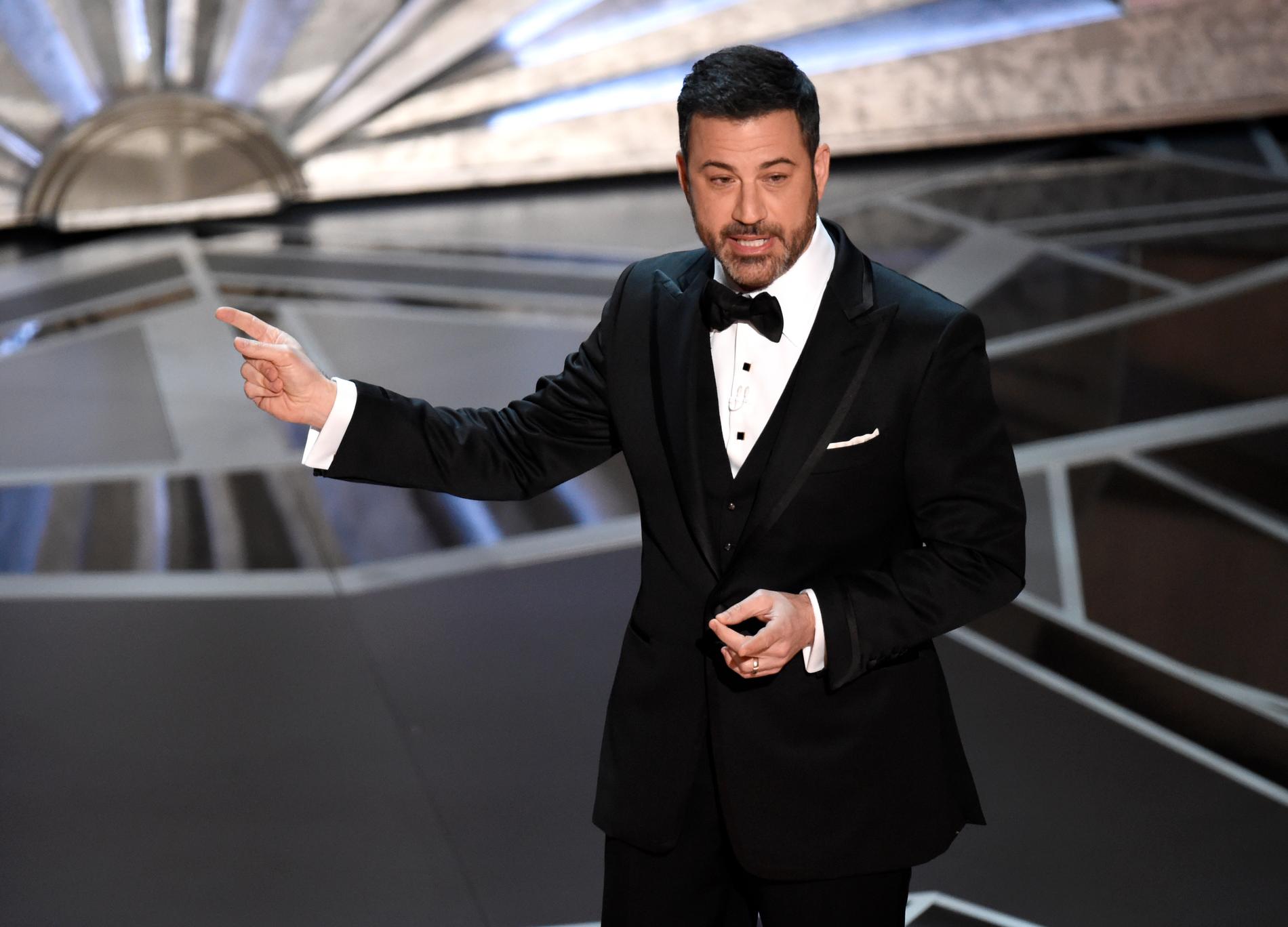 Jimmy Kimmel leder Oscarsgalan 2024. 