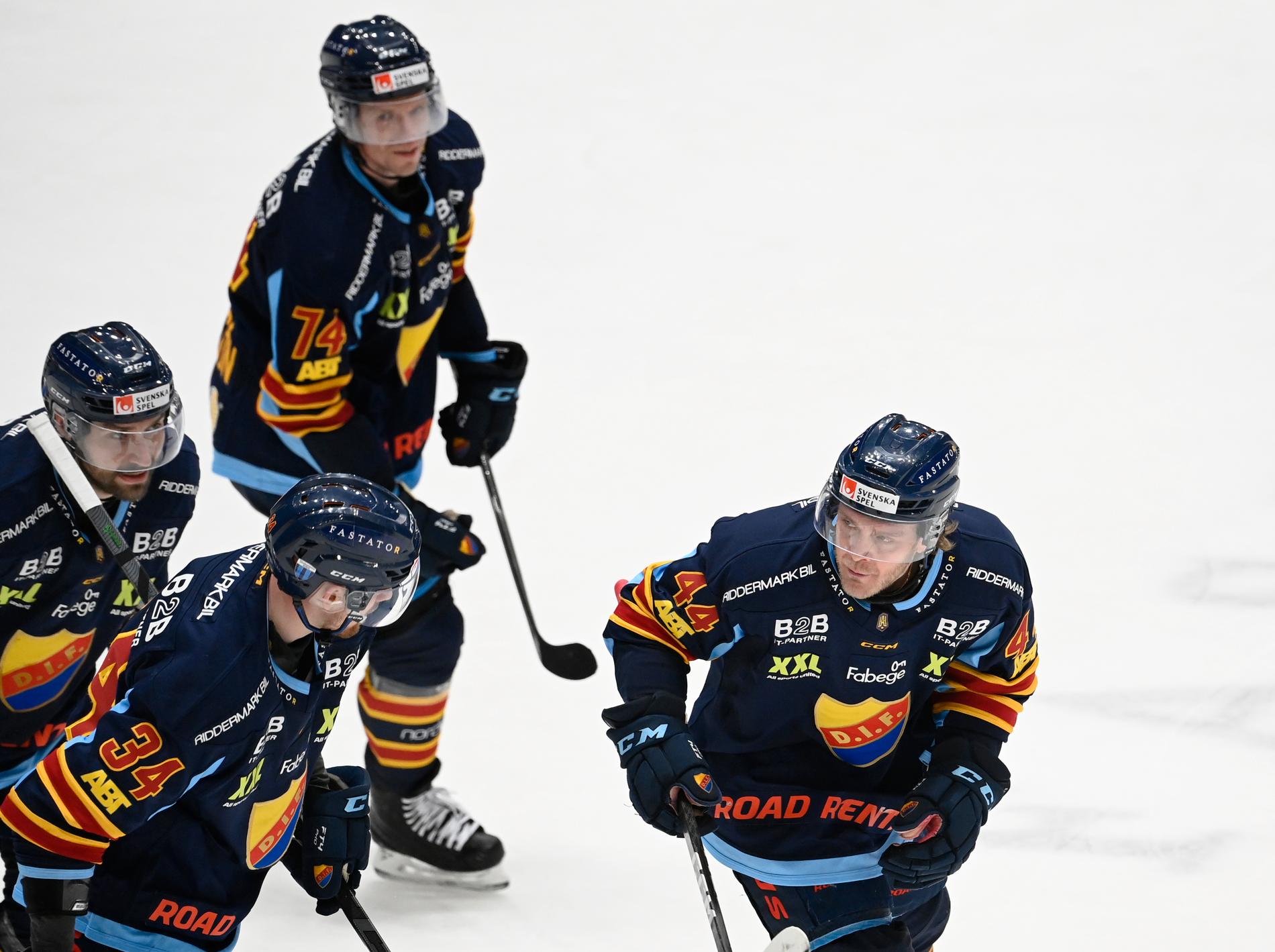 Djurgården vann den tredje semifinalen mot Mora i hockeyallsvenskan. Arkivbild.
