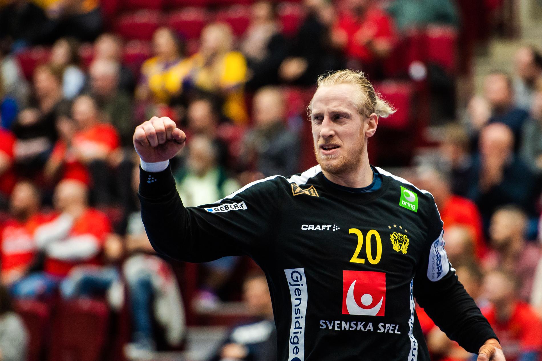 Mikael Appelgren imponerade i målet. 