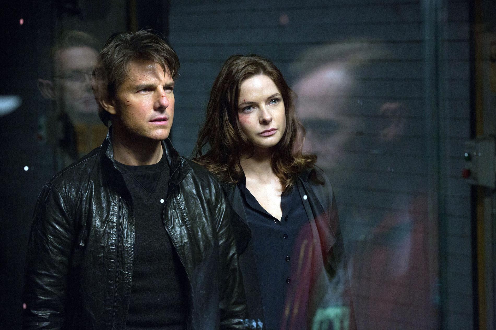 Rebecca Ferguson och Tom Cruise i nya "Mission: Impossible: Rogue Nation"