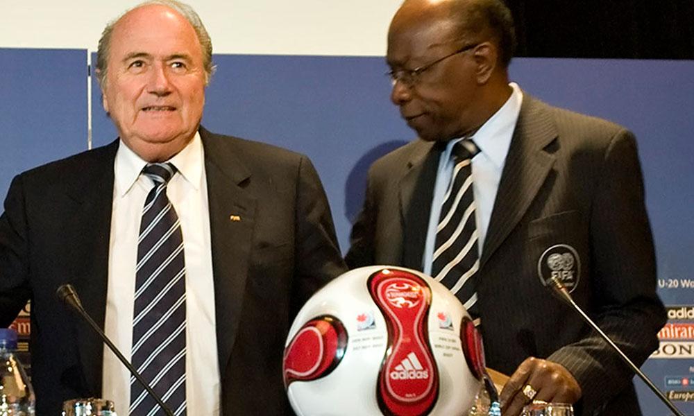 Sepp Blatter och Jack Warner