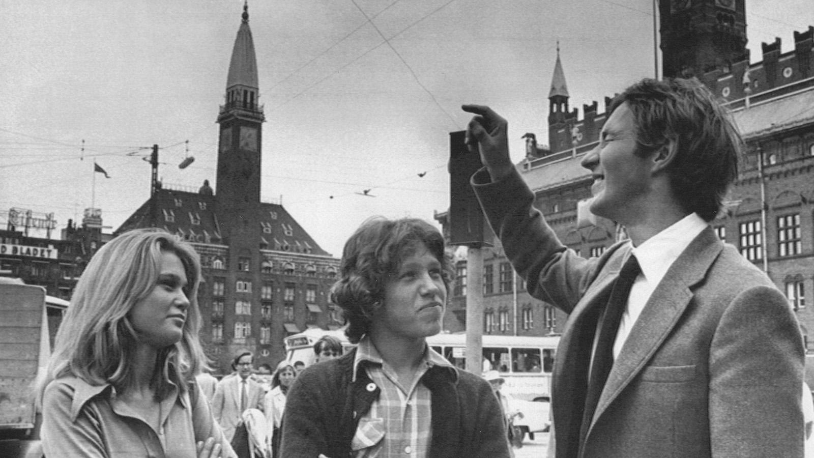 Ann-Sofie Kylin, Rolf Sohlman och Roy Andersson 1970.