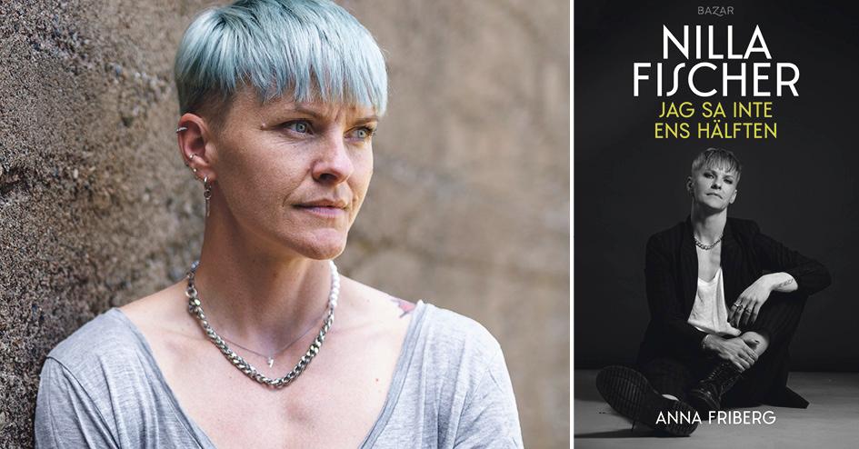 Nilla Fischer släpper boken ”Jag sa inte ens hälften” tillsammans med Anna Friberg. 