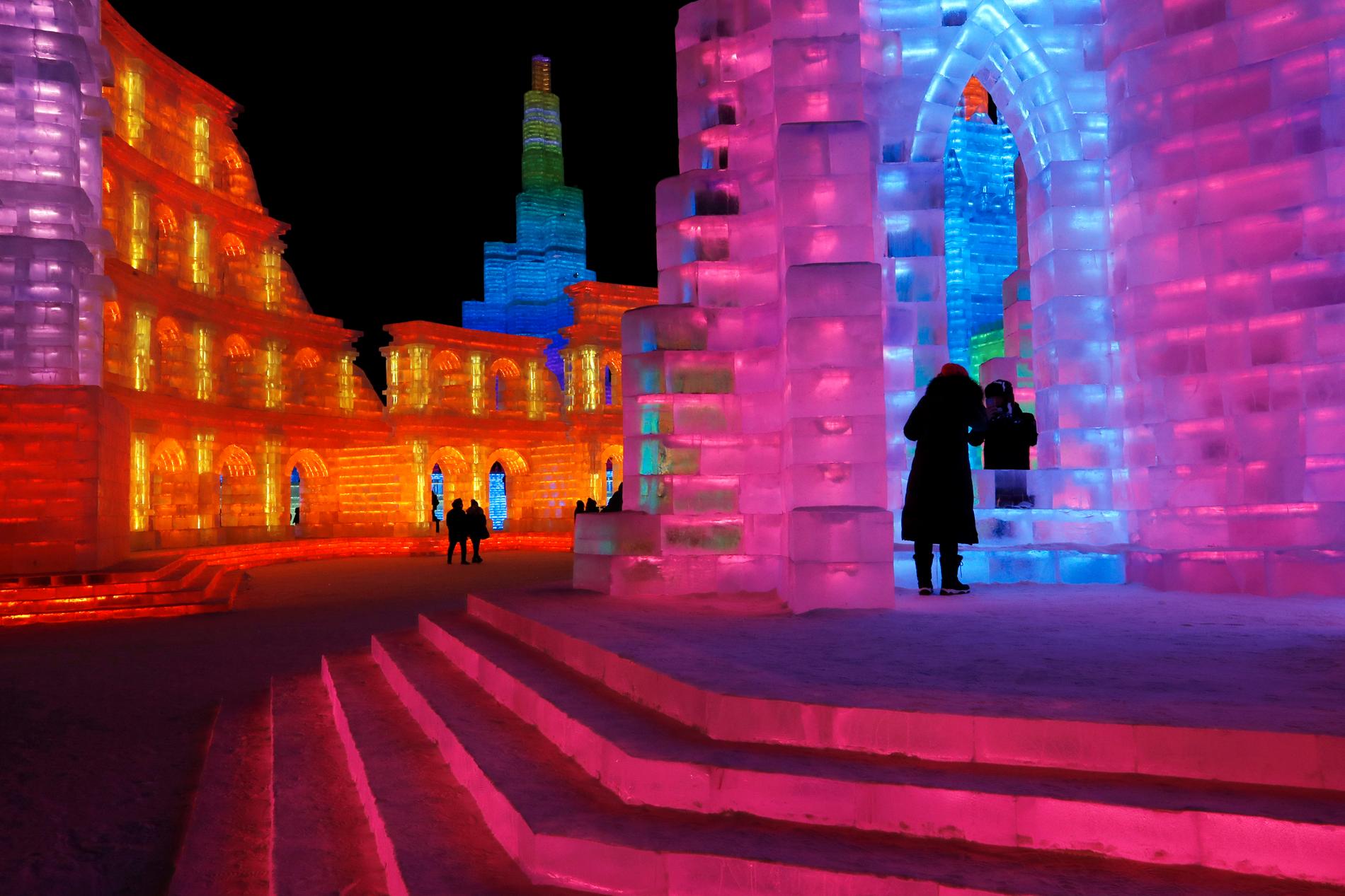 Harbin-festivalen räknas som en av världens bästa isfestivaler.