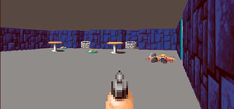 Pang, du är död. ”Wolfenstein 3D” känns som en mild pojkrumsfantasi men skapar ändå kontroverser.