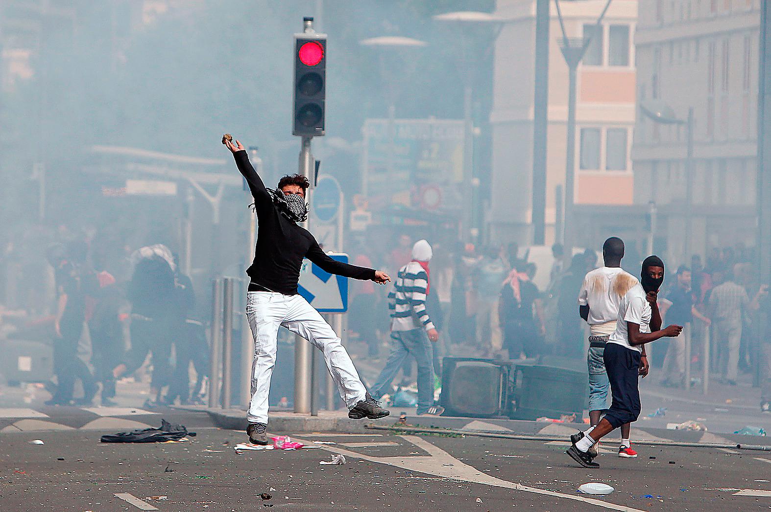 Pro-palestinsk demonstration i Paris. Foto: AP/Thibault Camus