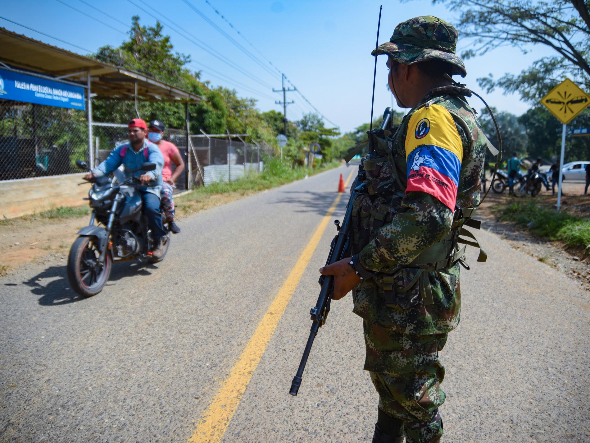 Colombias militär dödade 15 ur gerilla