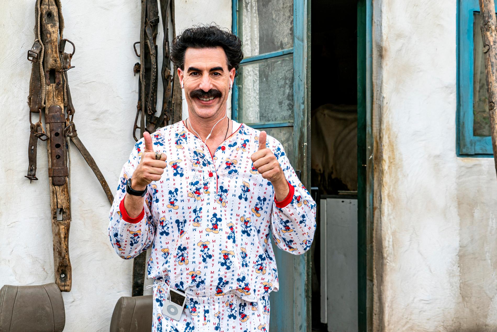 Sacha Baron Cohen som Borat i den nya filmen. Arkivbild.