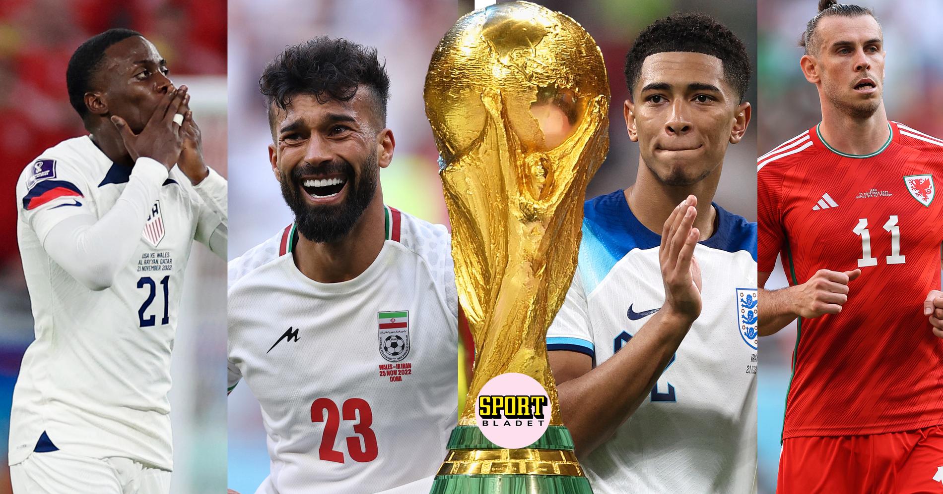 USA, Iran, England och Wales gör upp om två slutspelsplatser från grupp B i fotbolls-VM 2022. 