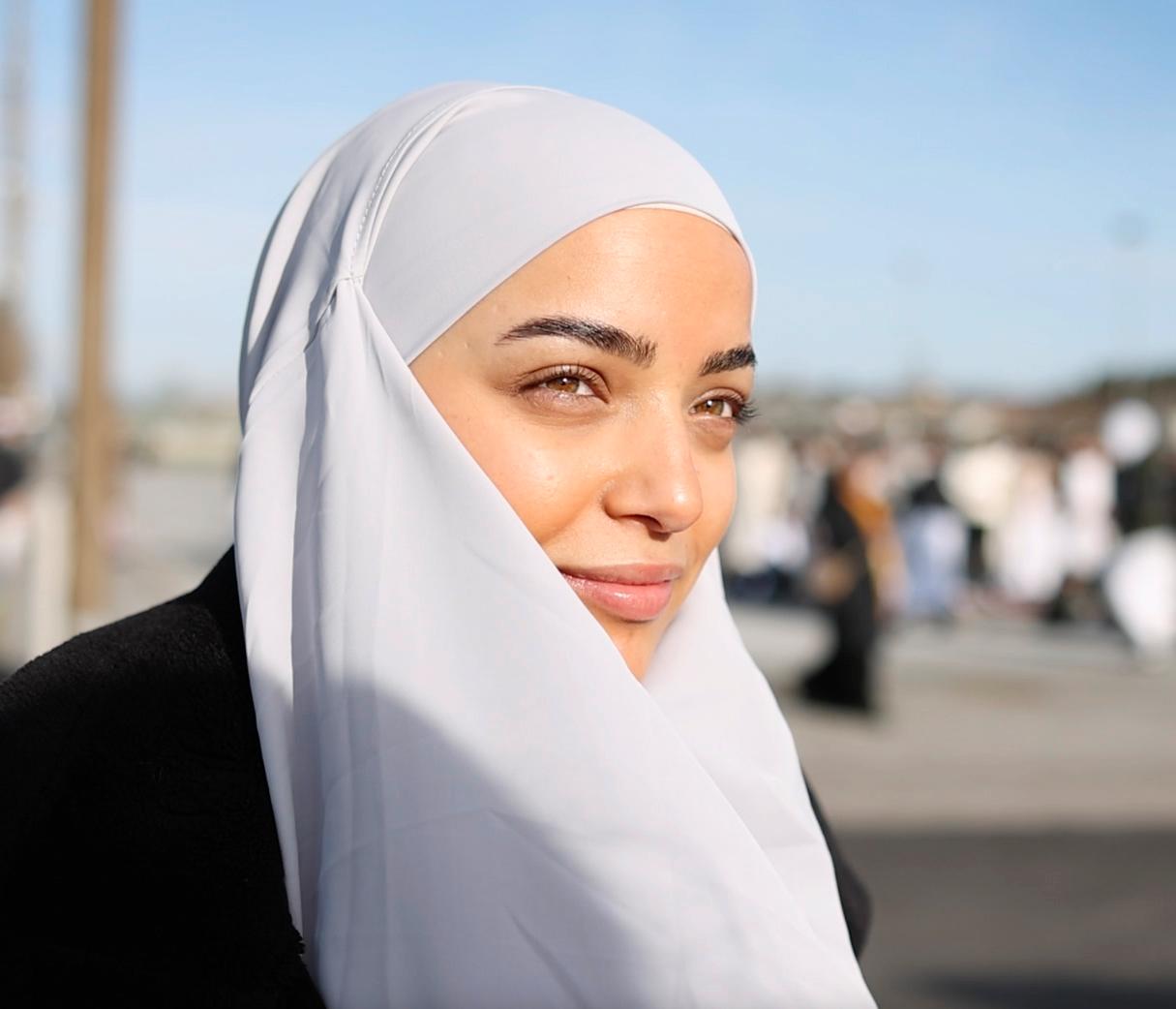 Manar Khalafalla, 18, firar eid al-fitr.