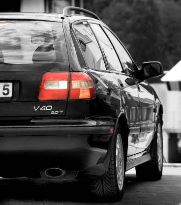 Vi gillar/Volvo V40  Formerna står sig bra i förhållande till modernare konkurrenter.