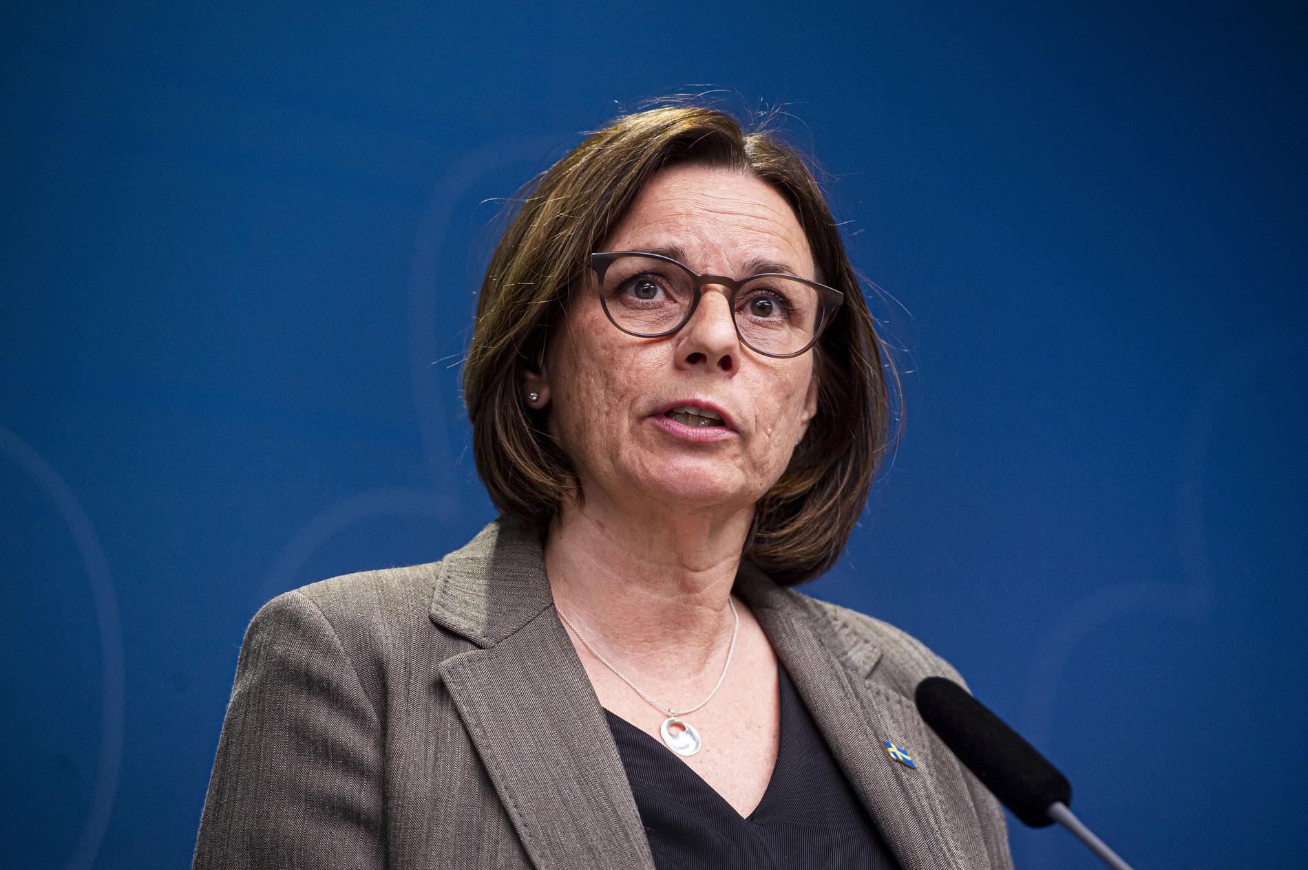 Isabella Lövin (MP).