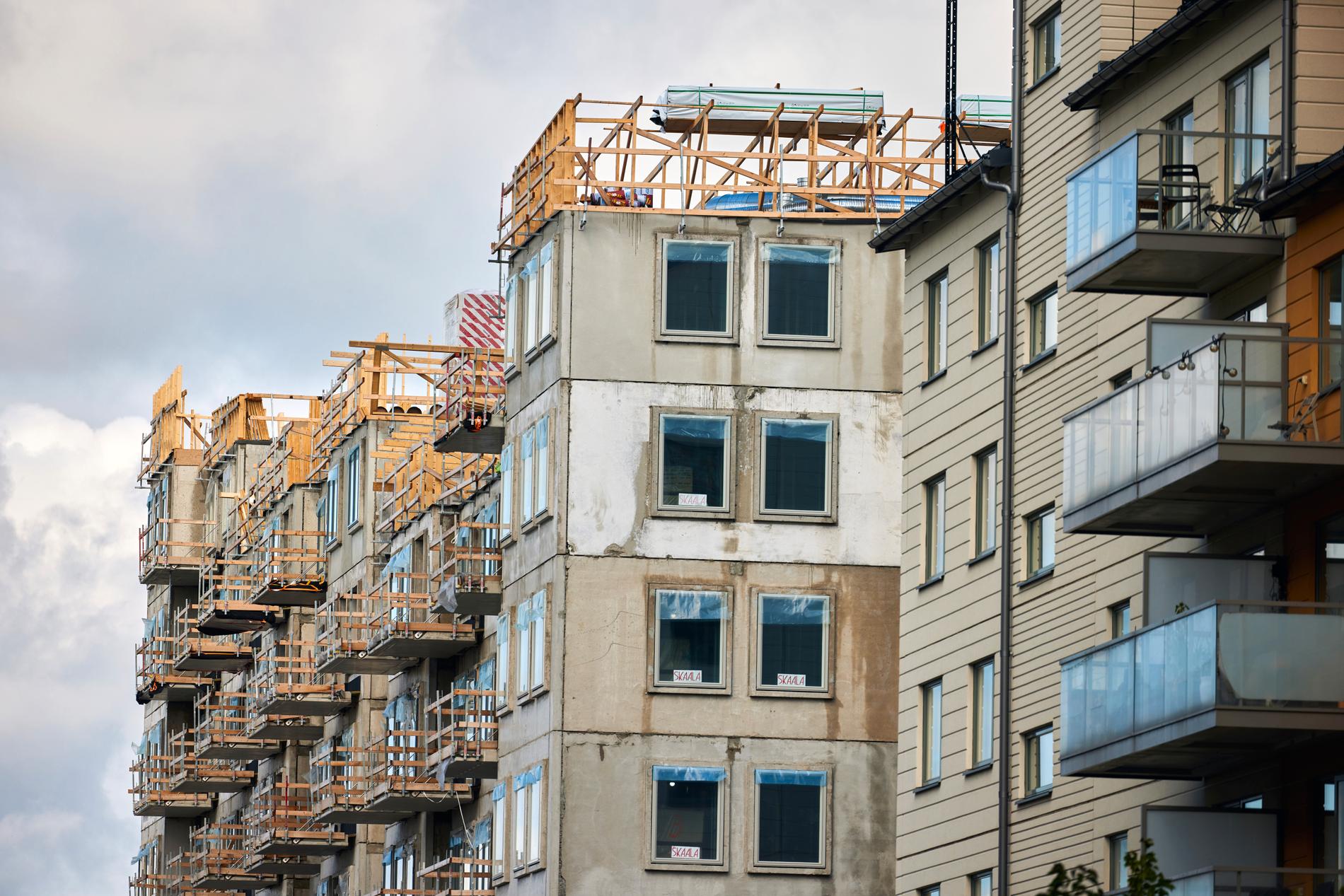 Under årets första kvartal dök bostadsbyggandet med 50 procent jämfört med samma period i fjol.
