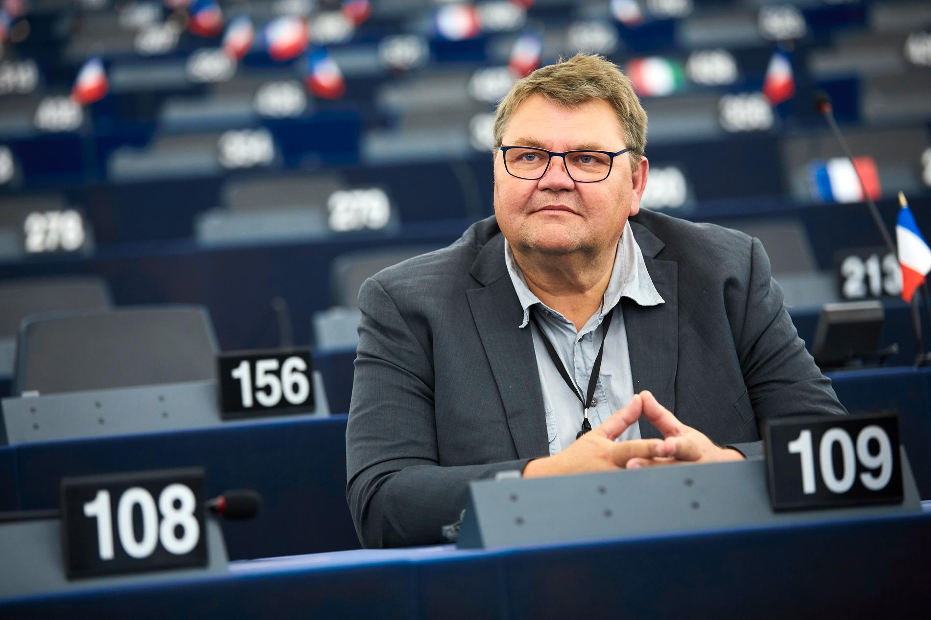 Peter Lundgren (SD) är en av ledamöterna i EU-parlamentets transportutskott. Arkivfoto.
