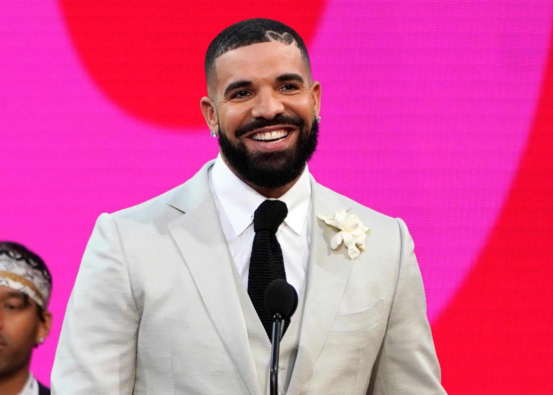 Drake på Billboard-galan 2021. Arkivbild.