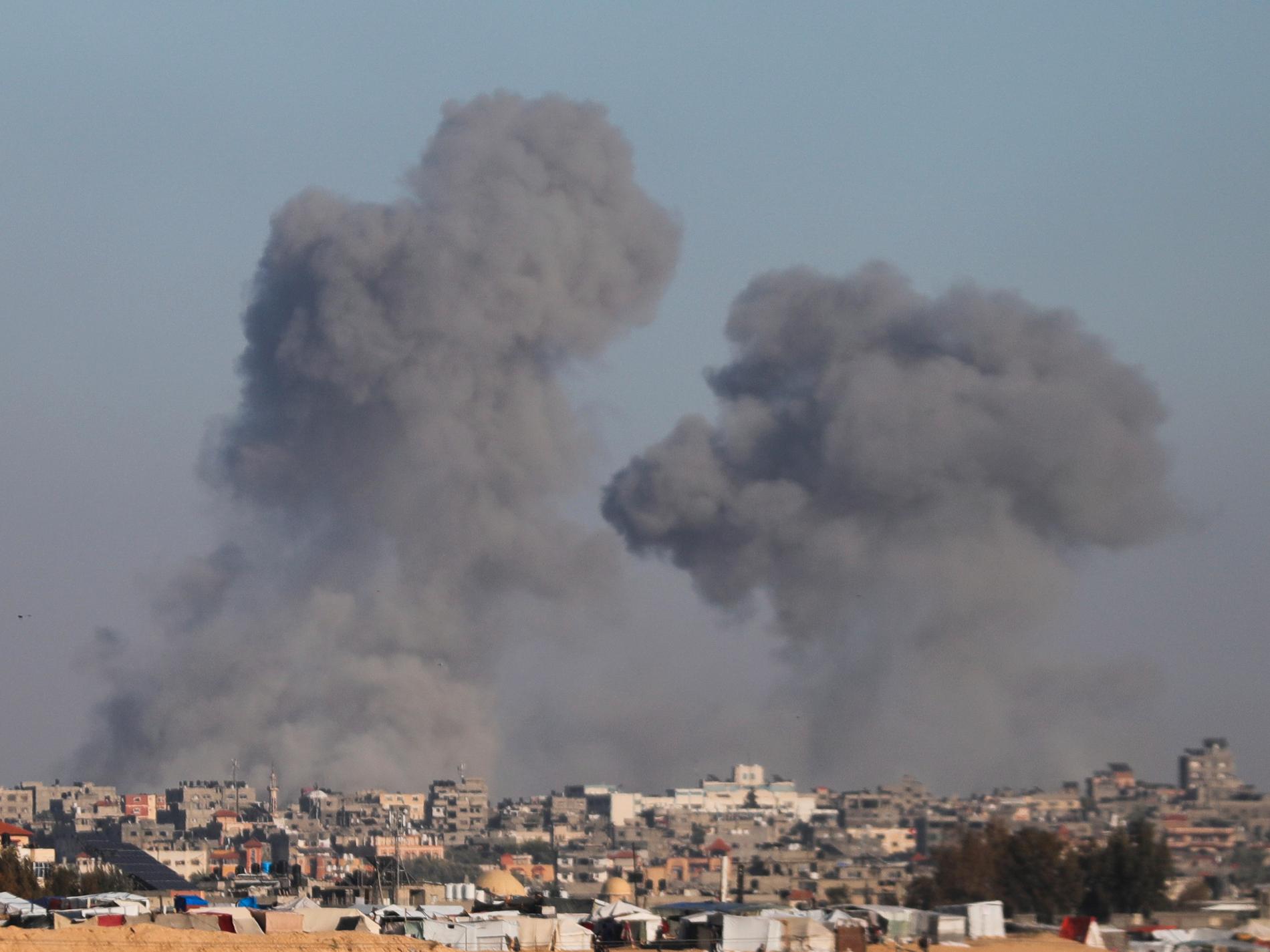 Israel hävdar att de tagit kontroll över Rafah