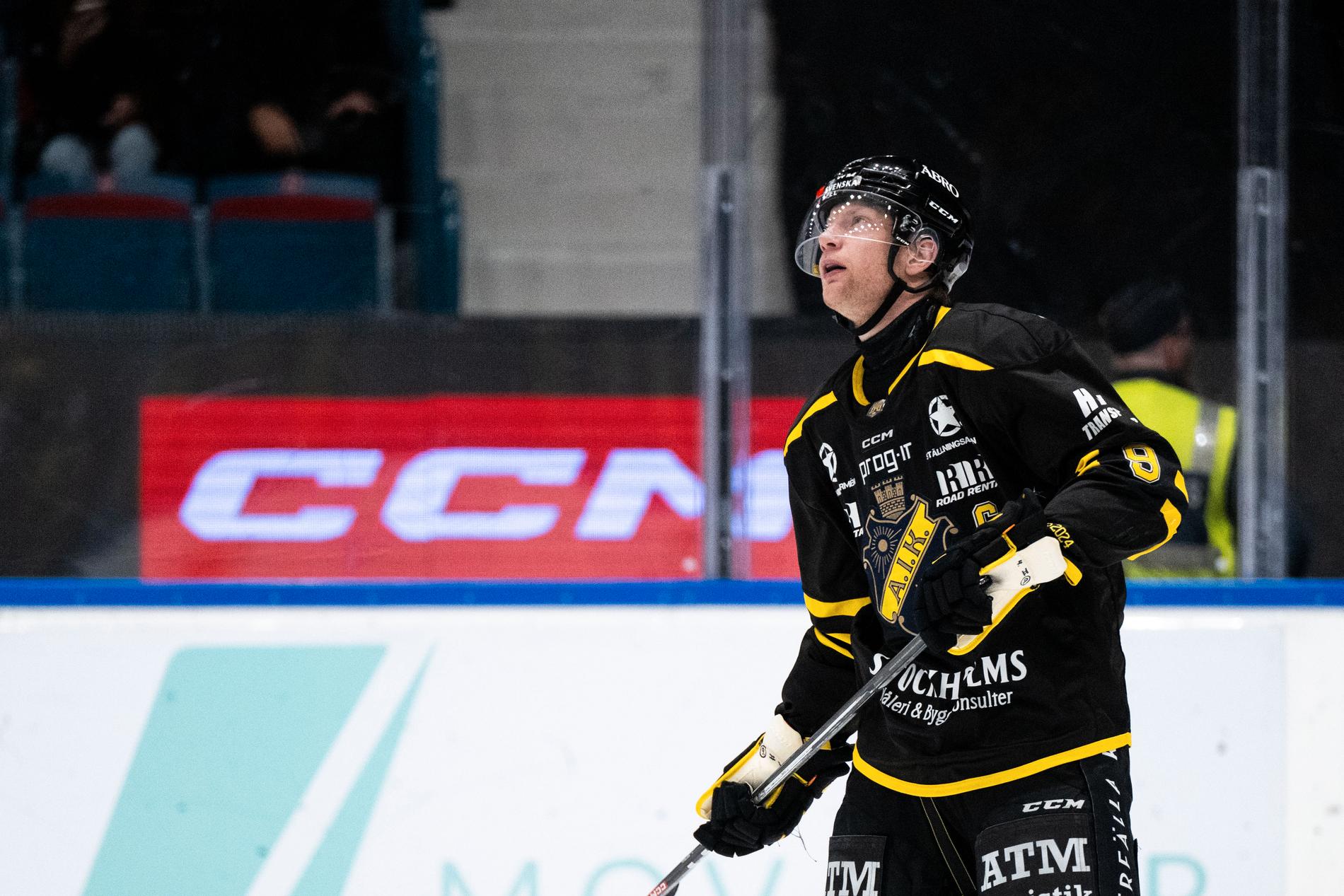 Richard Gynge och AIK hockey riskerade stort publiktapp i kvartsfinalen.