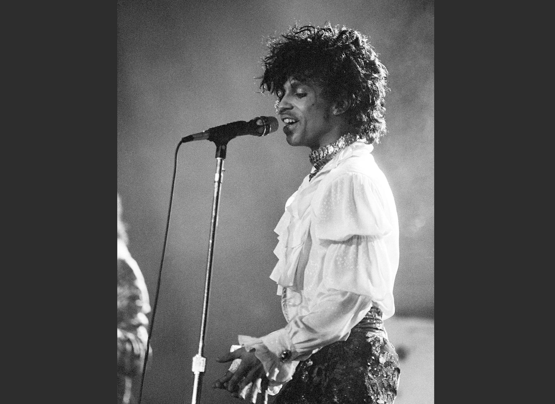 Prince på Purple Rain tour, Miami 1985