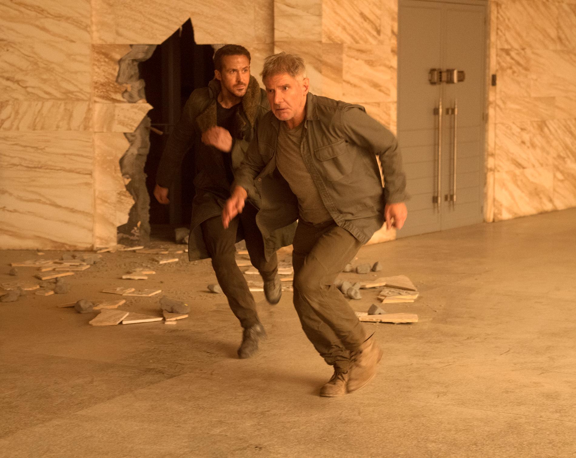 Ryan Gosling spelar mot Harrison Ford i ”Blade runner 2049”