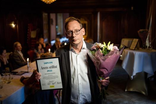 Aftonbladets kolumnist Oisín Cantwell, 59, har utsetts till Årets stilist.