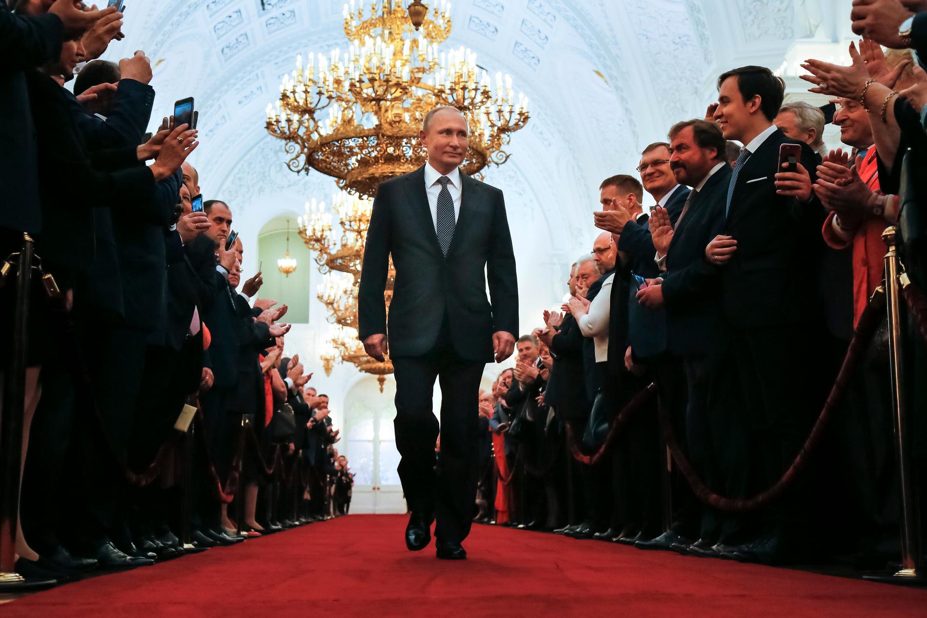 Rysslands president Vladimir Putin. Arkivbild. 
