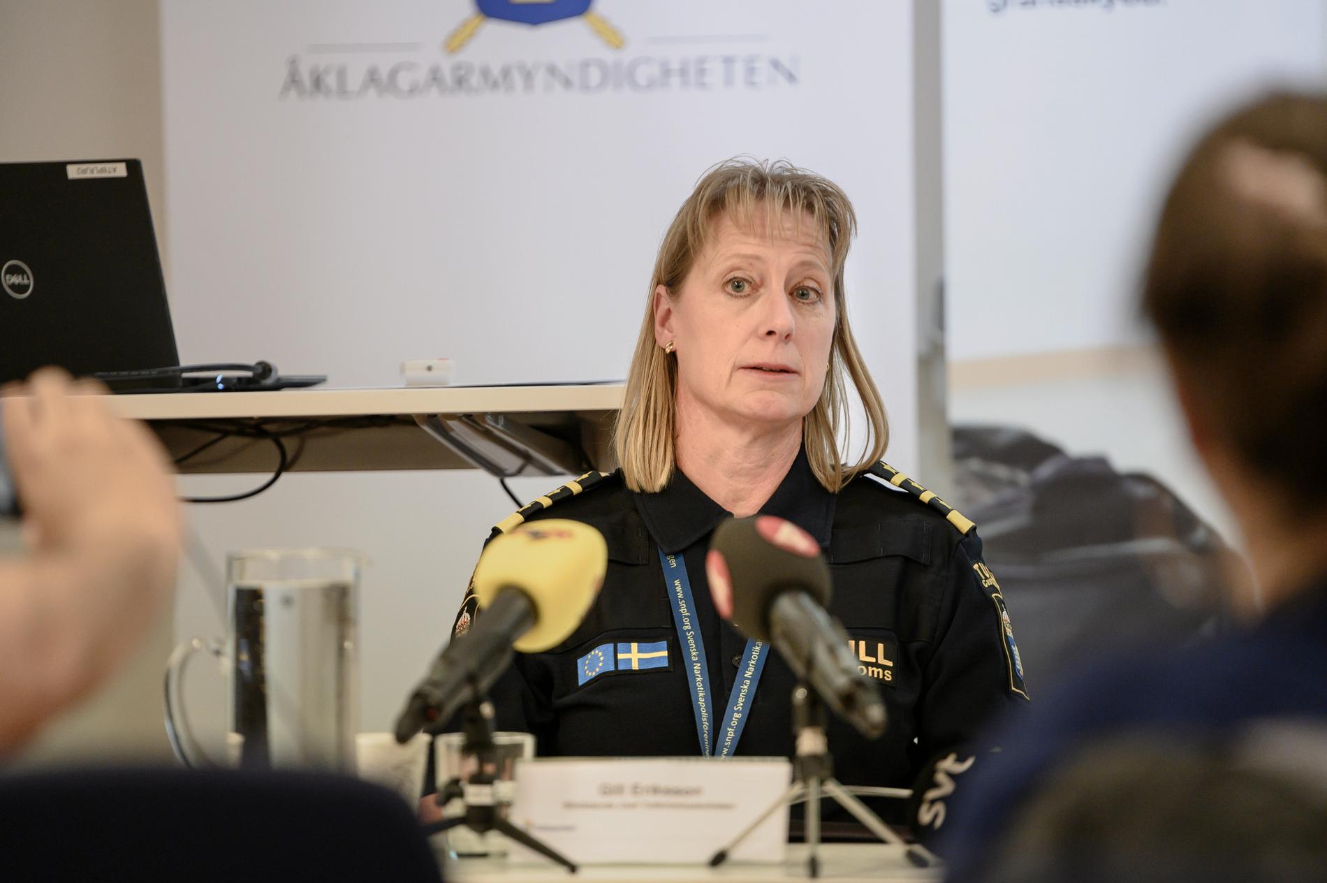 Under hösten 2018 när vi gjorde flera beslag fick vi indikationer från Stockholm om att priserna på heroin fördubblades under perioden som vi var lyckosamma, Gill Eriksson, biträdande chef på Tullkriminalenheten.