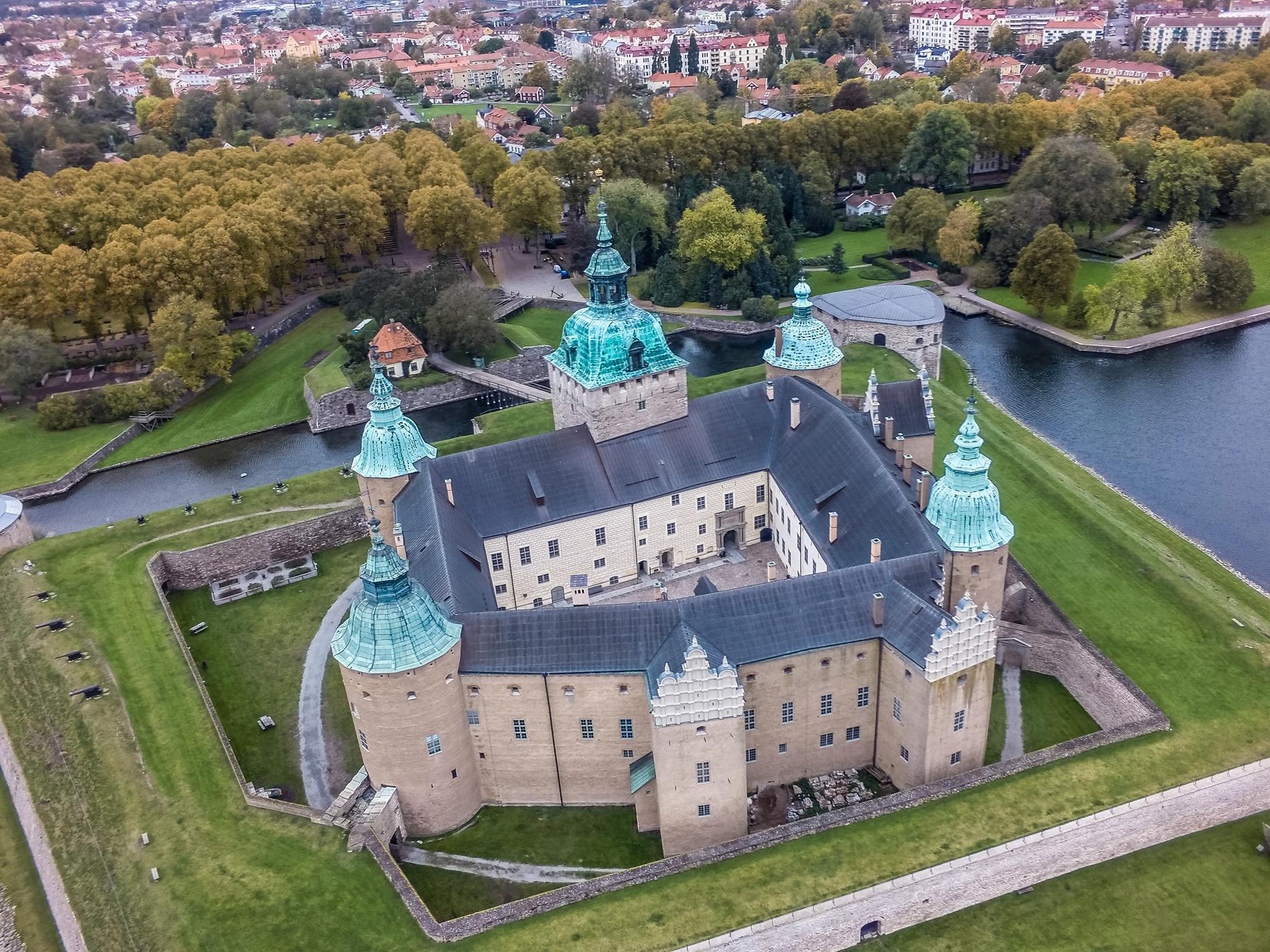 Kalmar slott – ett av världens 21 vackraste, enligt CNN. Arkivbild