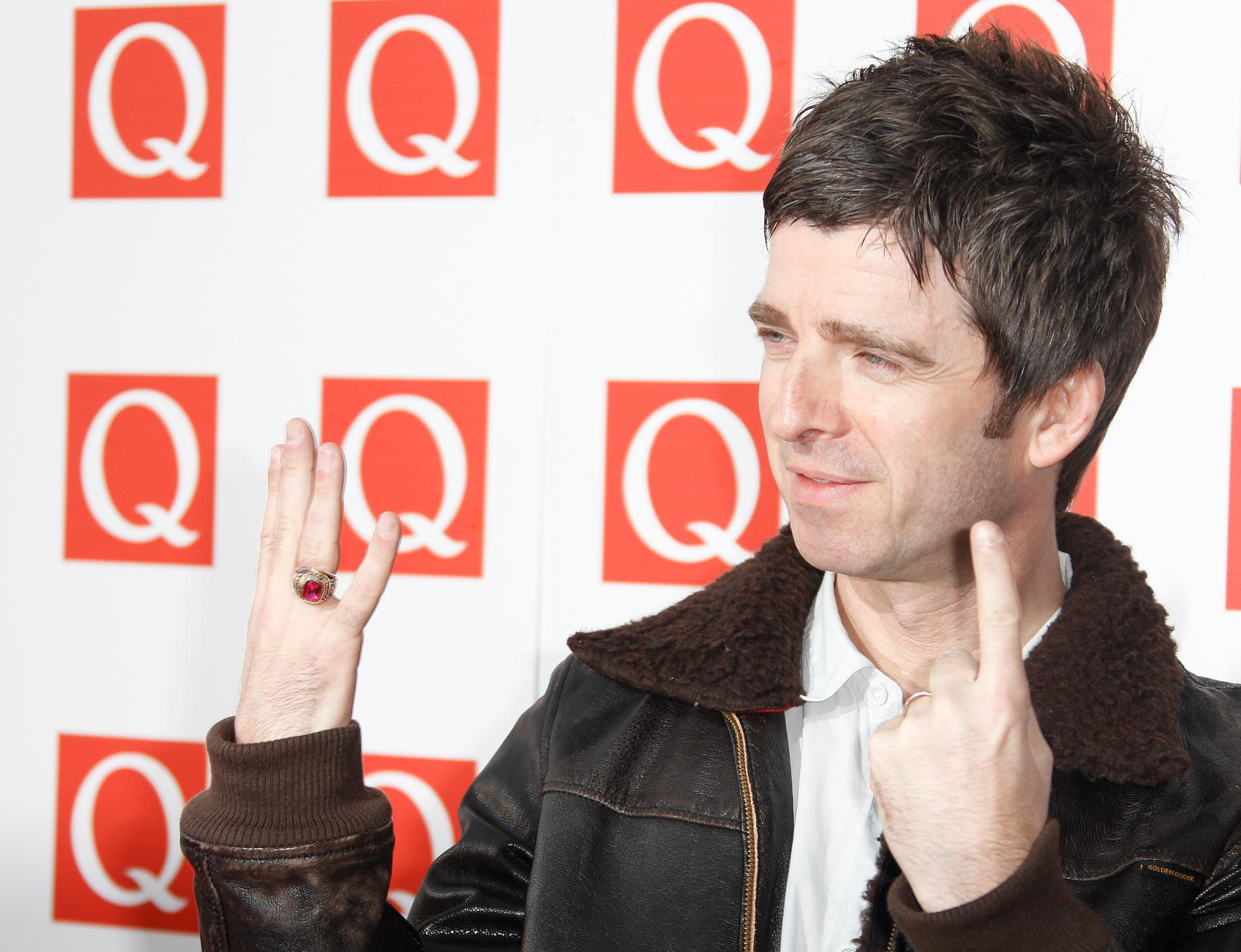 Noel Gallagher på musiktidningen Q:s prisgala 2011. Arkivbild.