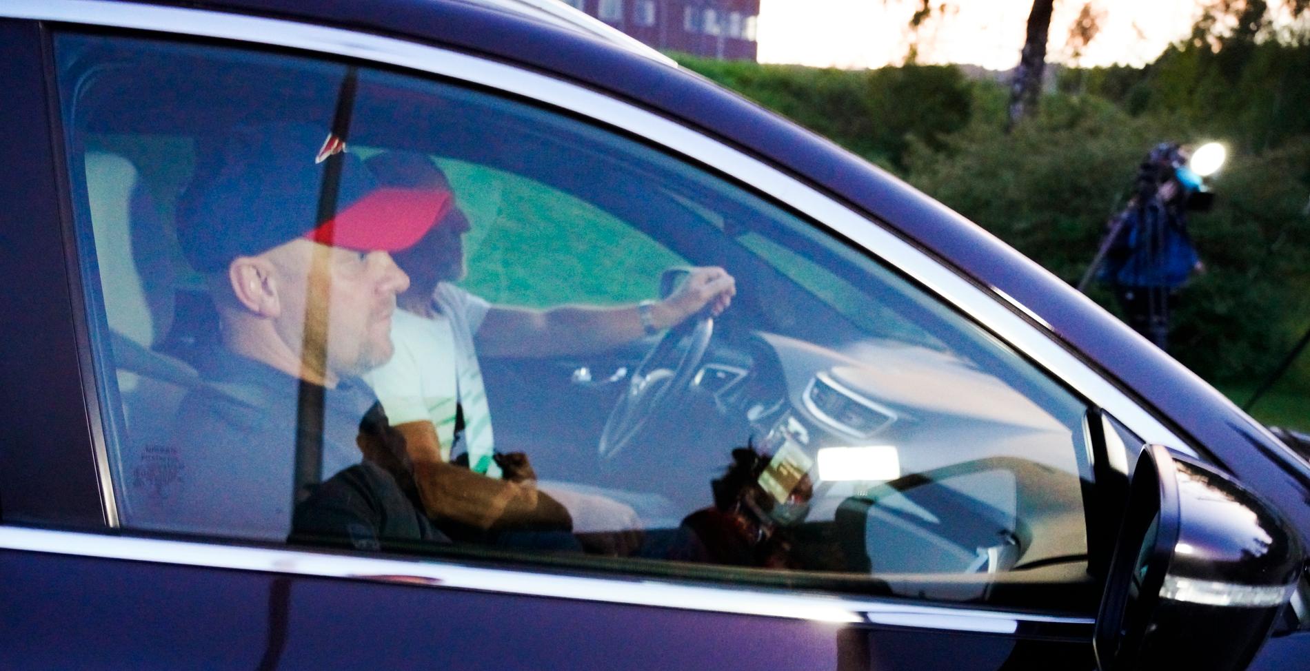  Viggo Kristiansen i bilen på väg hem tillsammans med sin pappa Svein, efter Högsta domstolens beslut att frige honom – efter 20 år. 