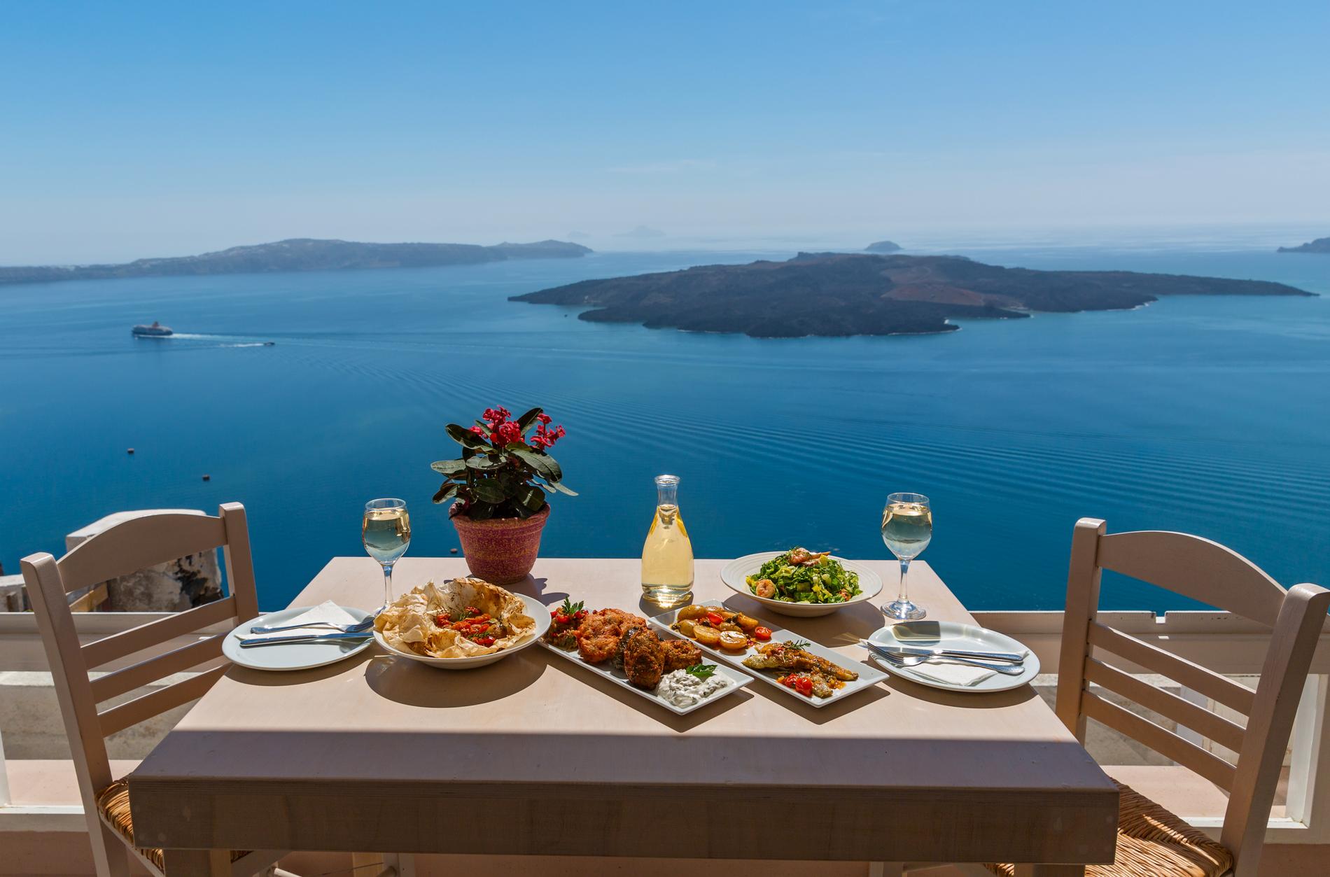  Är maten viktigast under resan så är Grekland billigast. 