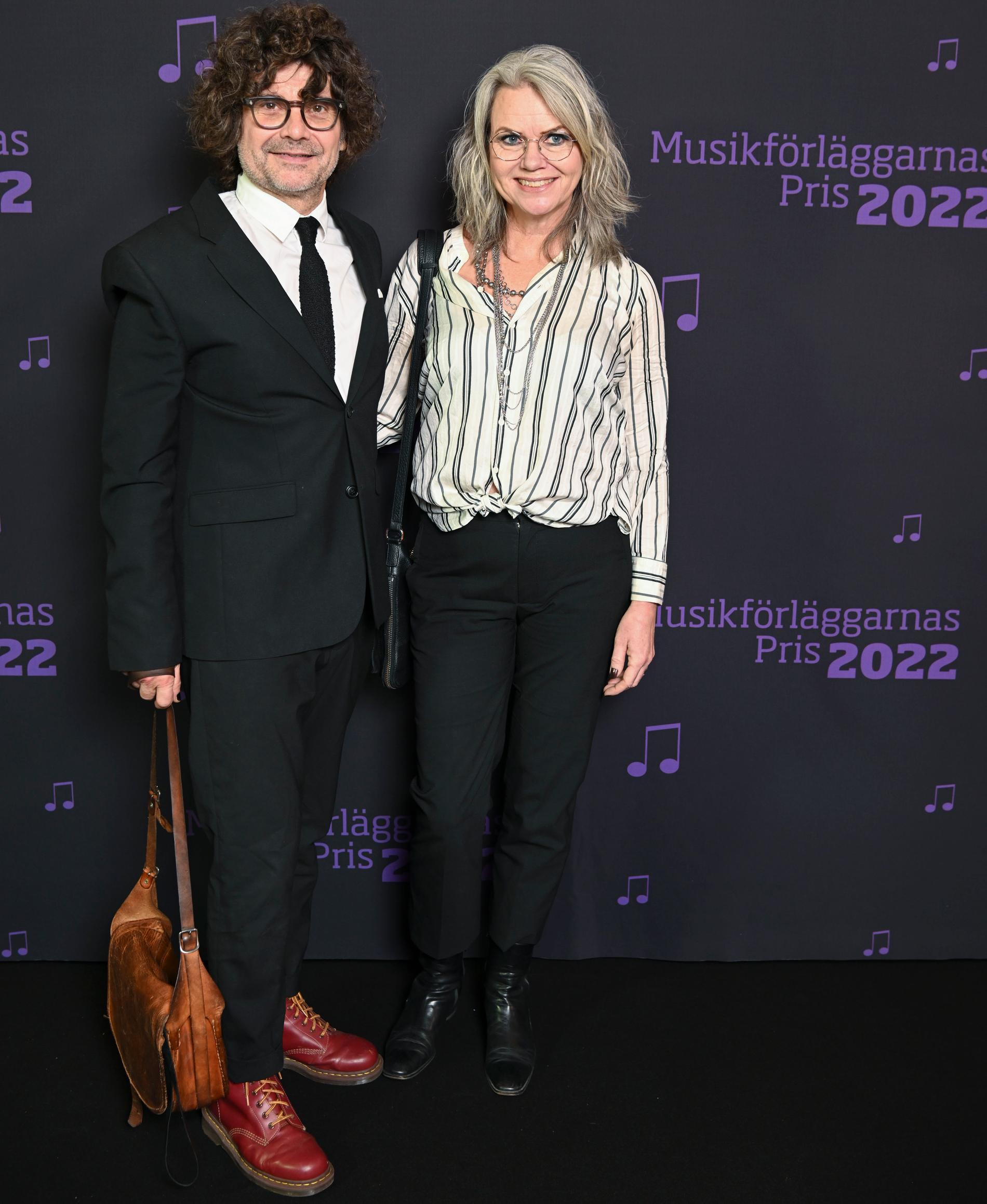 Pär Wiksten och Christina Bergmark 2022.