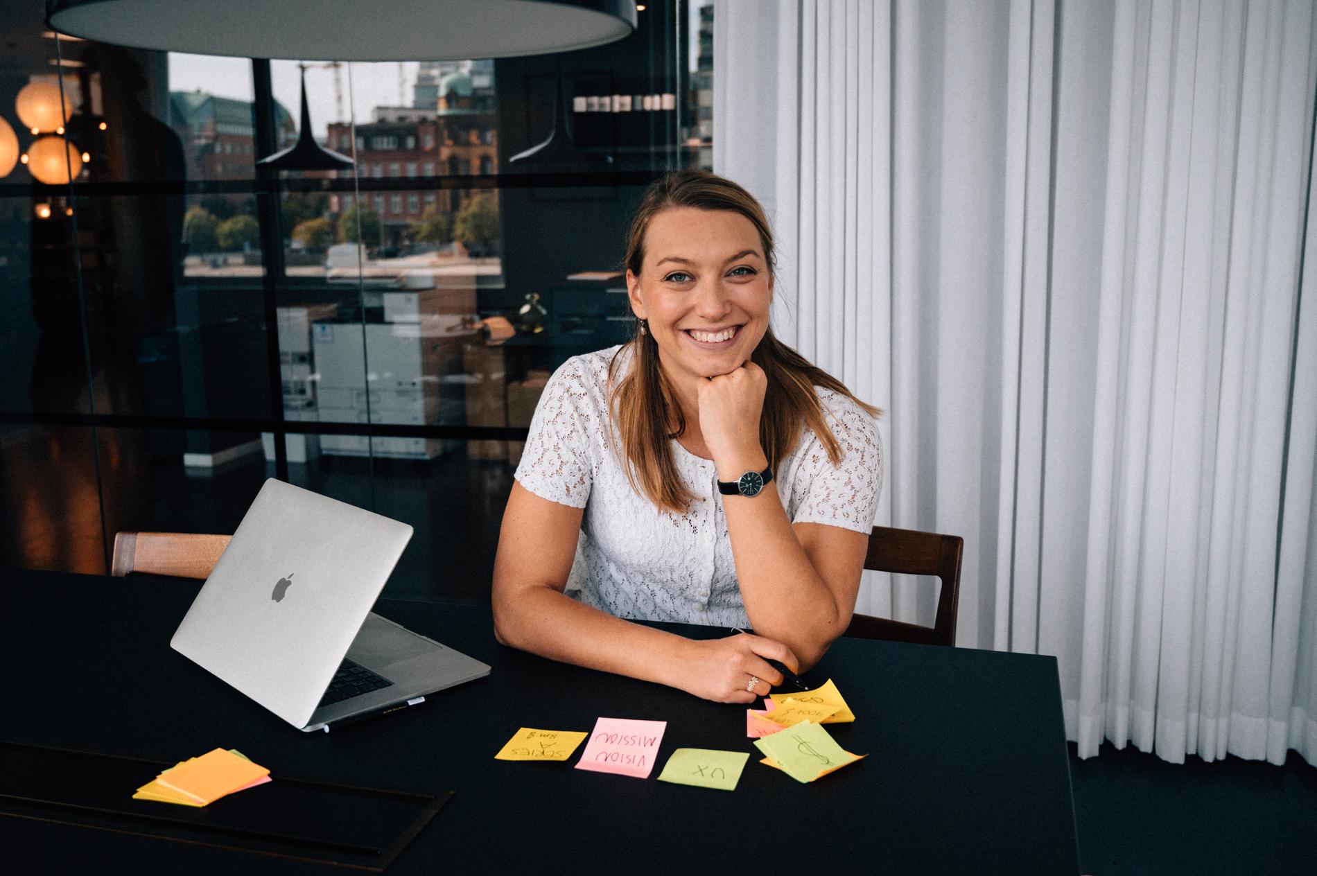 Melinda Elmborg tycker det är viktigt att försöka lyfta fram fler kvinnliga grundare inom startup-branschen.