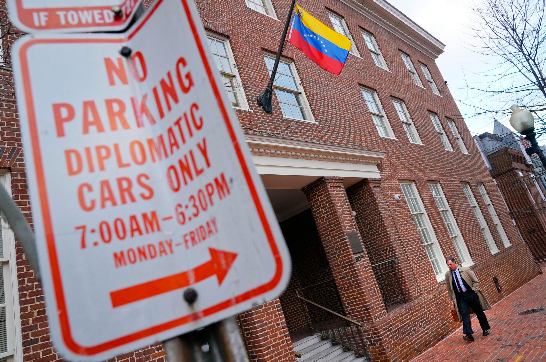 Venezuelas ambassad i Washington DC, USA.