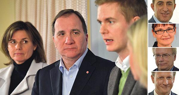 Tyvärr har ledande företrädare för båda regeringspartierna nu fallit till föga för Svenskt Näringslivs intensiva lobbykampanj och gör offentlig avbön i vinstfrågan, skriver de fyra riksdagsledamöterna från MP.