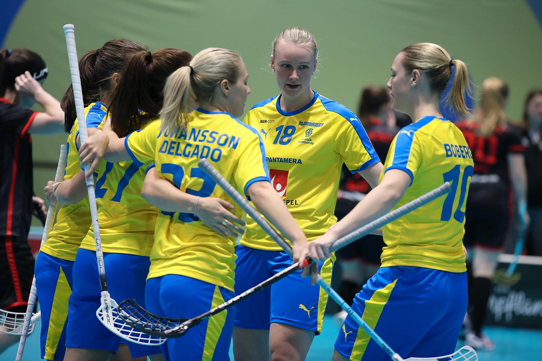 Sverige är vidare till VM-finalen i innebandy i Schweiz. Arkivbild.
