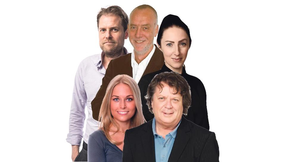 Aftonbladets kritiker: Stefan Hedmark, Jens Peterson, Karolina Fjellborg, Jan-Olov Andersson och Emma Gray Munthe.