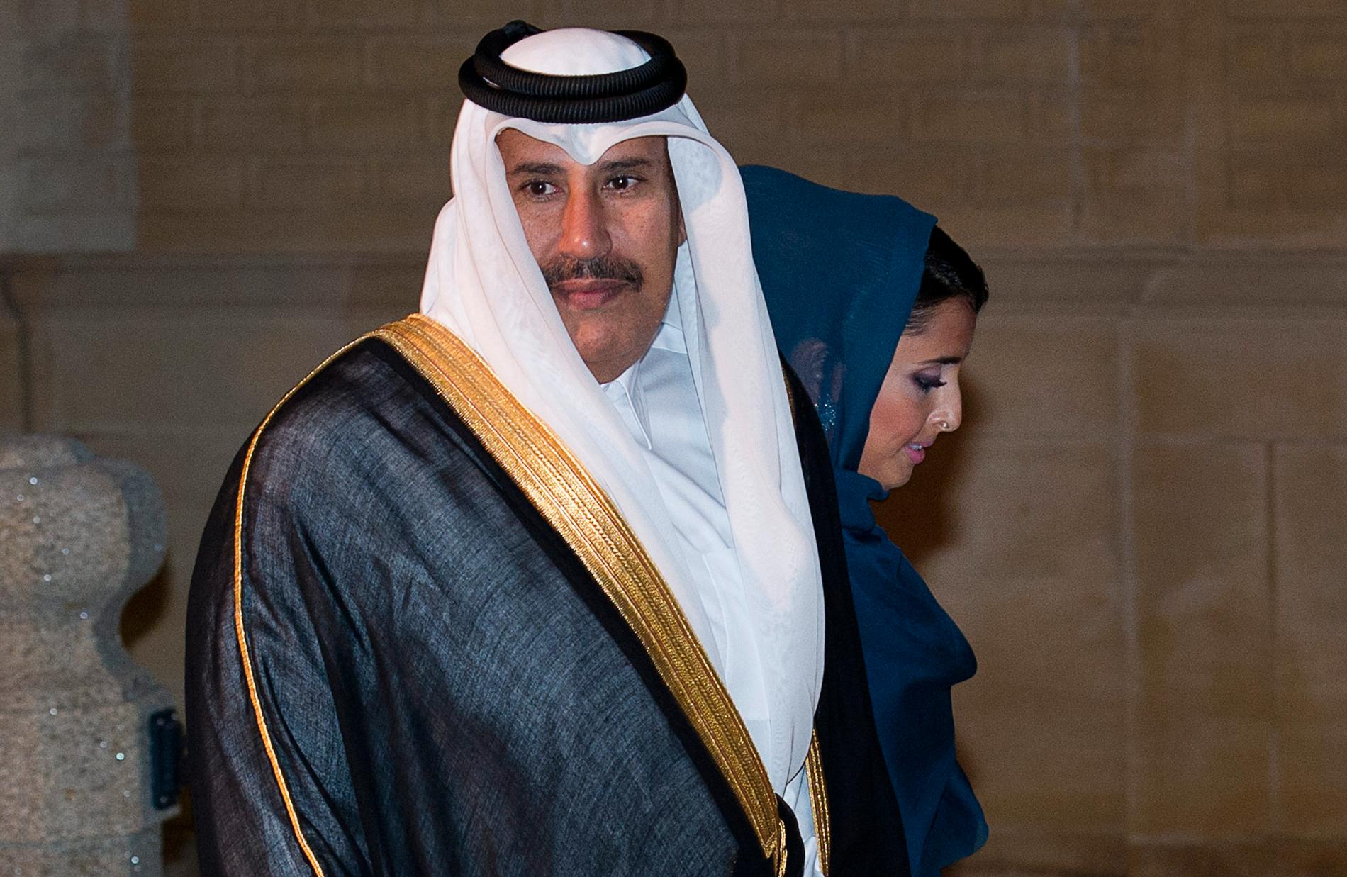 Shejk Hamad bin Jassim bin Jaber Al Thani, Qatars tidigare premiärminister.