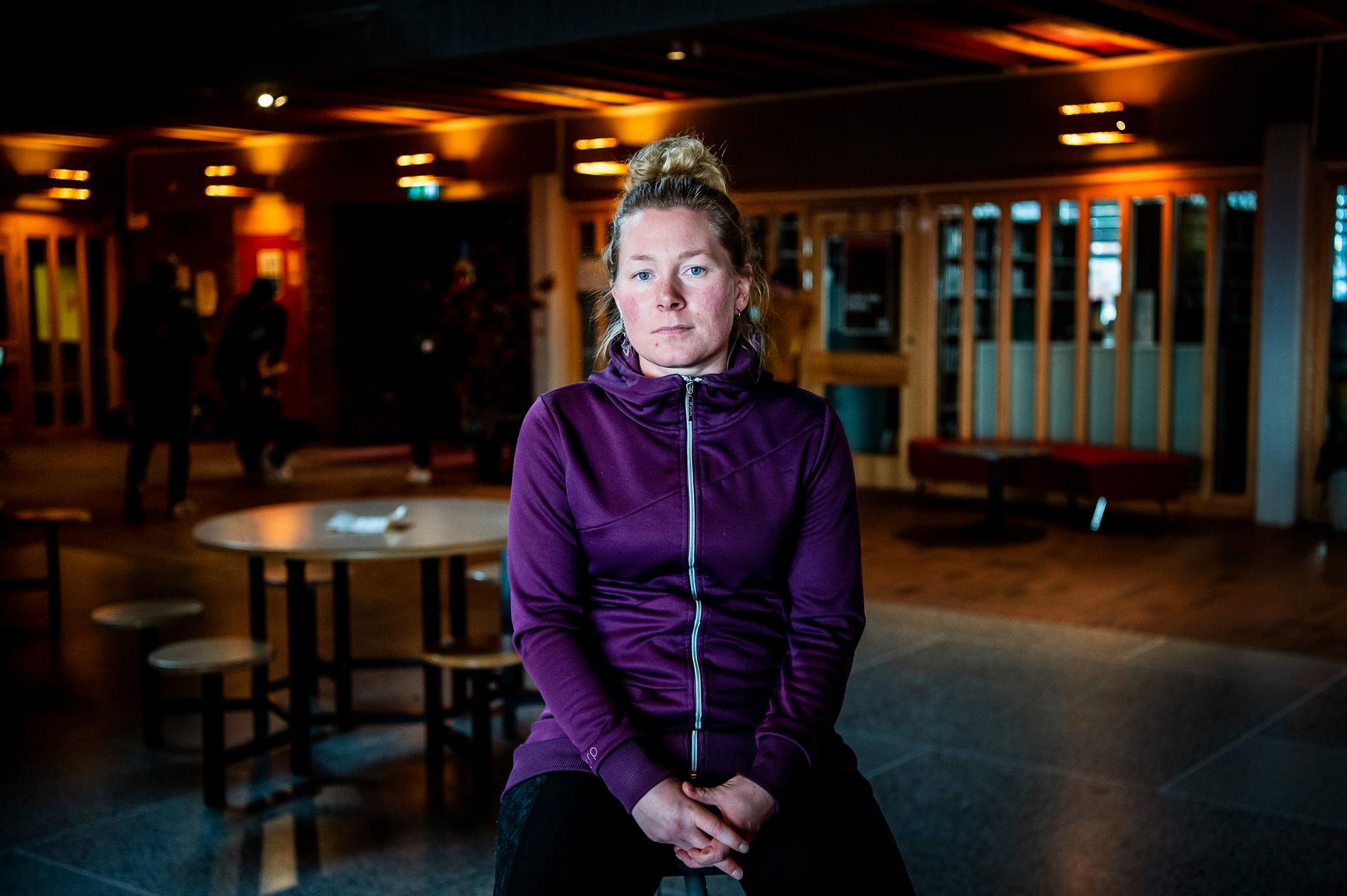 ”Om flexenheten försvinner måste lärarna trolla med knäna i klassrummet”, säger Christine Brännvall, kurator på Högalidskolan i Kiruna.
