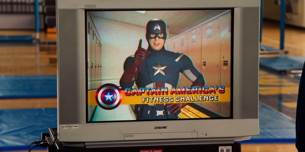 Captain America har en liten gästroll i ”Spider-man: Homecoming”.