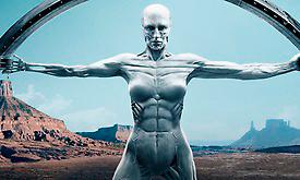 I Westworld börjar de människoliknande robotarna bli mer och mer mänskliga. 