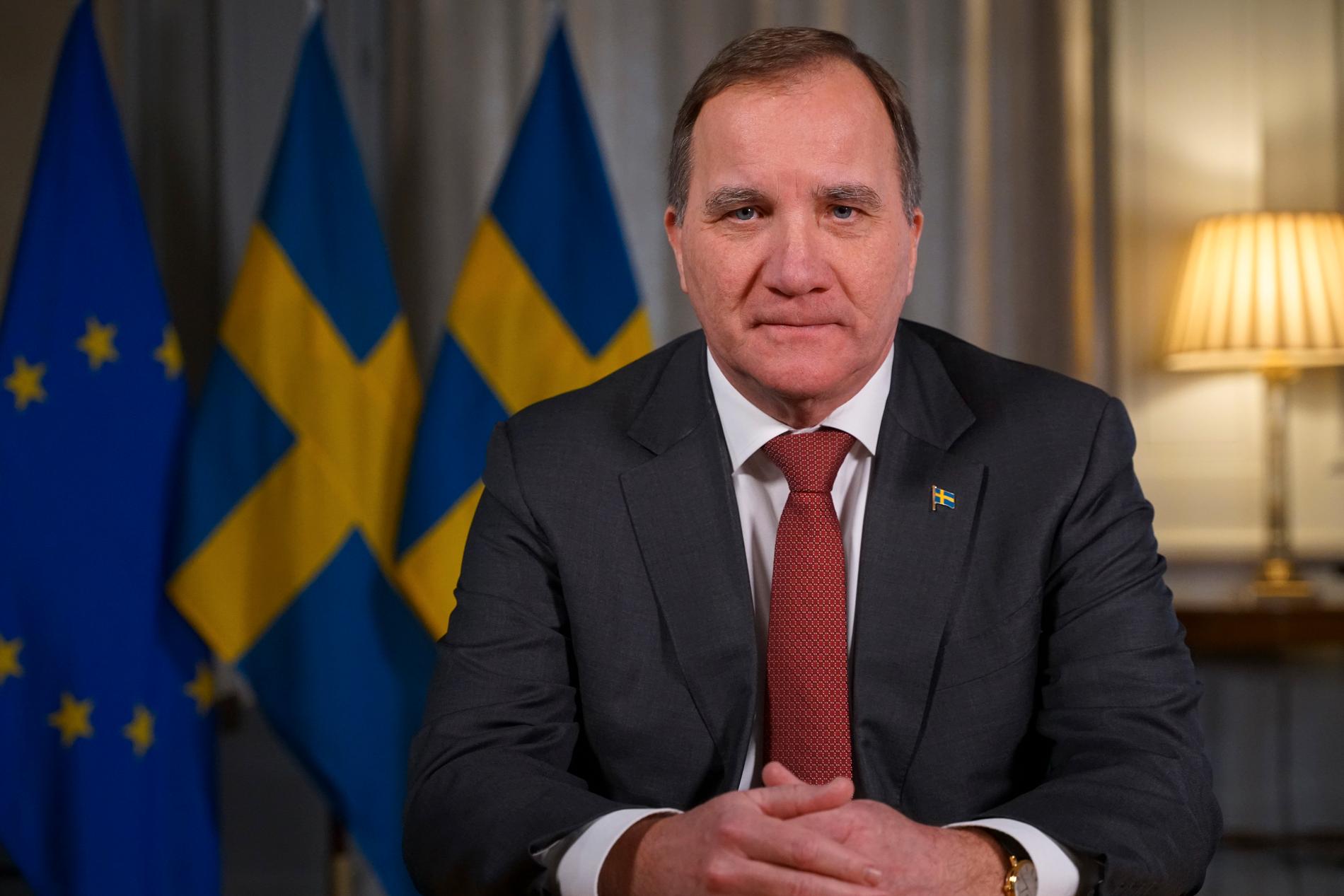 Statsminister Stefan Löfven håller tal till nationen den 22 november. Situationen är allvarlig. 