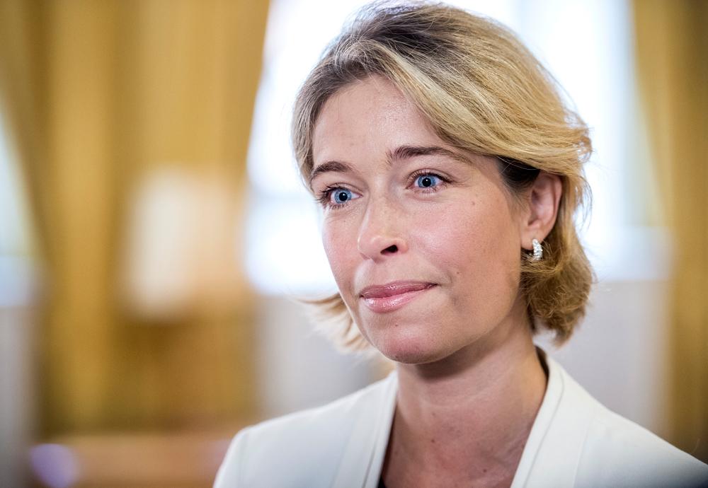 Ministern Annika Strandhäll (S)
