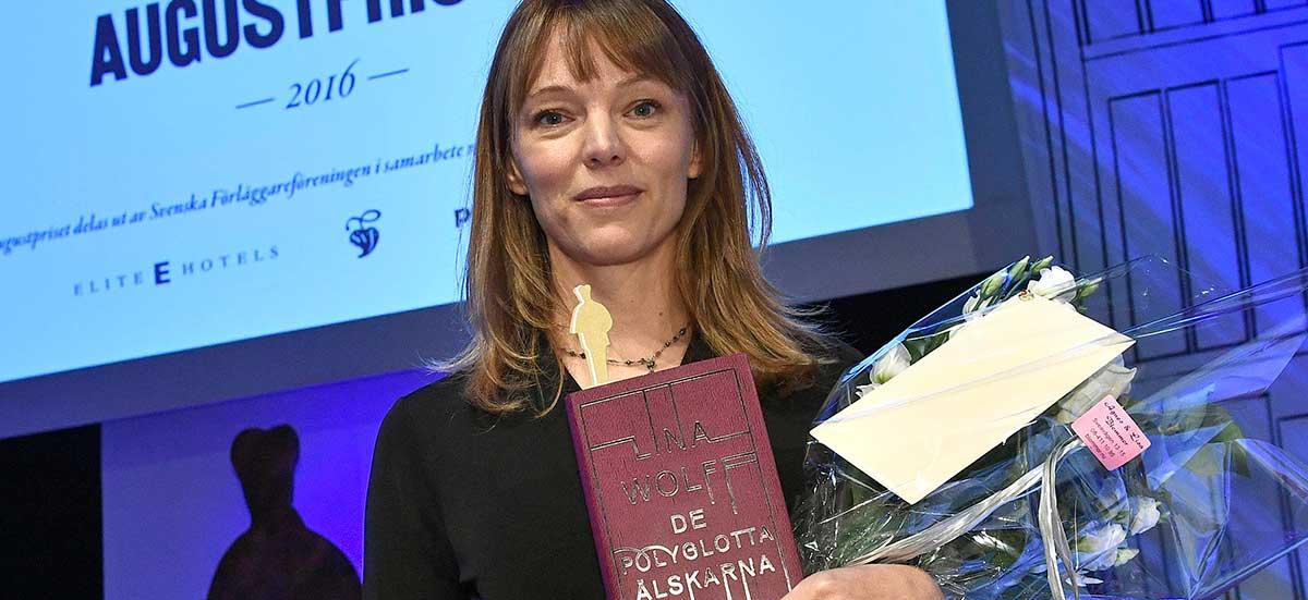 Lina Wolff och hennes prisvinnande roman ”De polyglotta älskarna”.