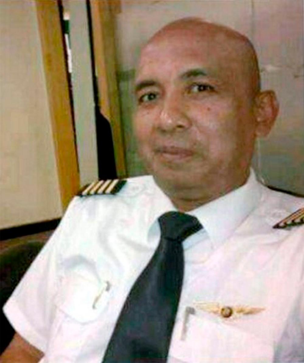 Zaharie Ahmad Shah, en av piloterna.
