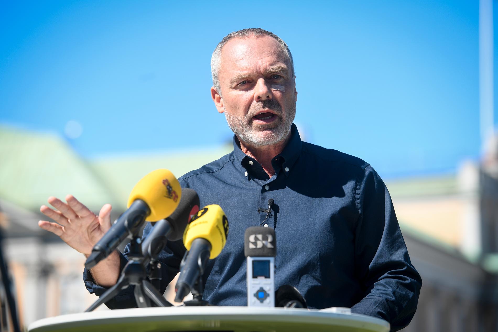 Liberalernas ledare Jan Björklund vill se sänkta skatter på arbete.
