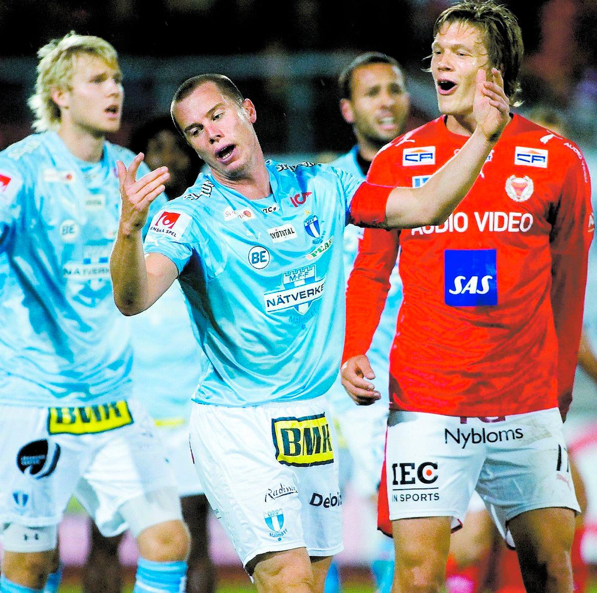 hånas Daniel Anderssons Malmö FF blir grundligt sågat av flera Kalmarstjärnor. ”Lyxlirare”, skriver Tobias Carlsson i sin blogg.