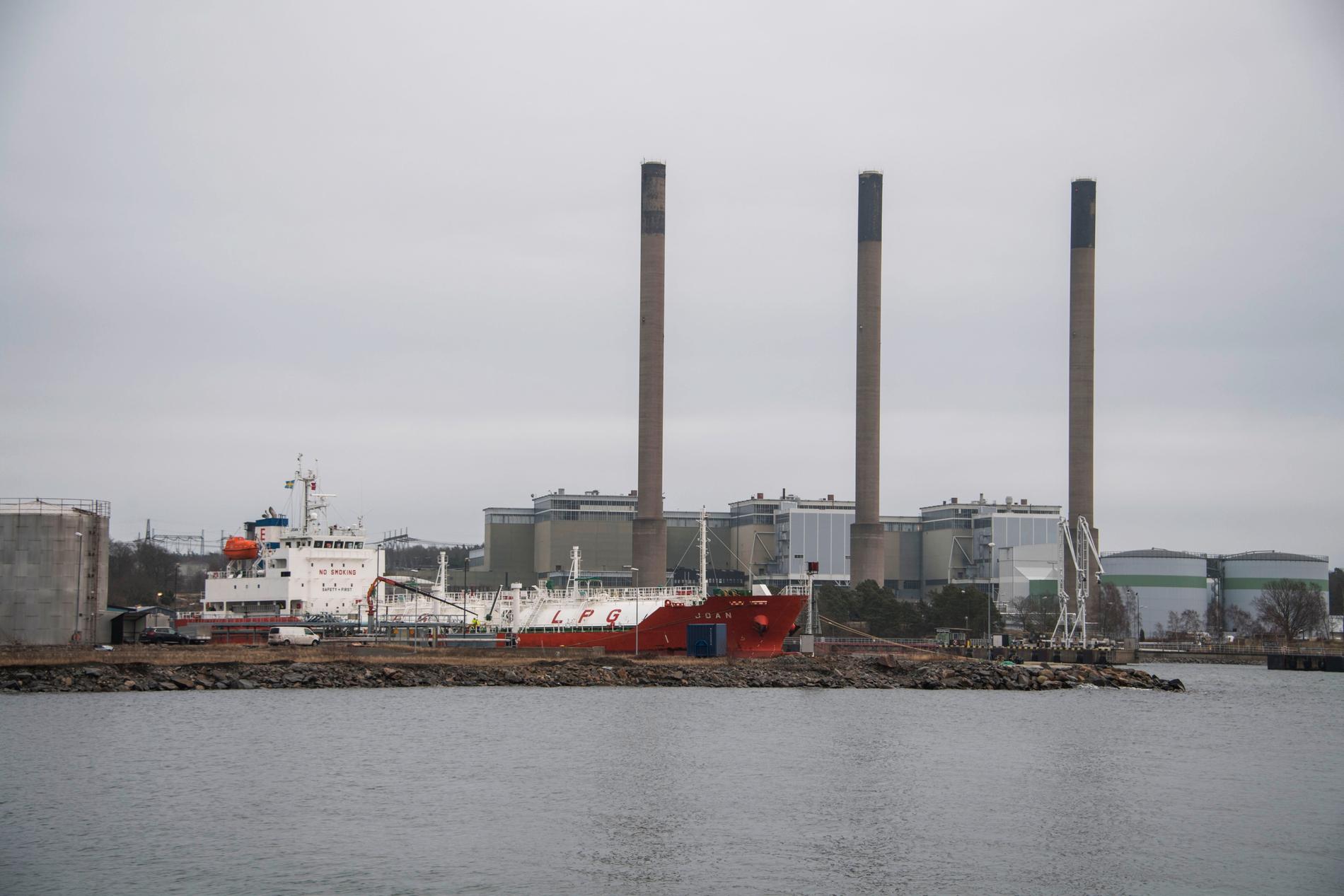 Hamnen i Karlskrona.