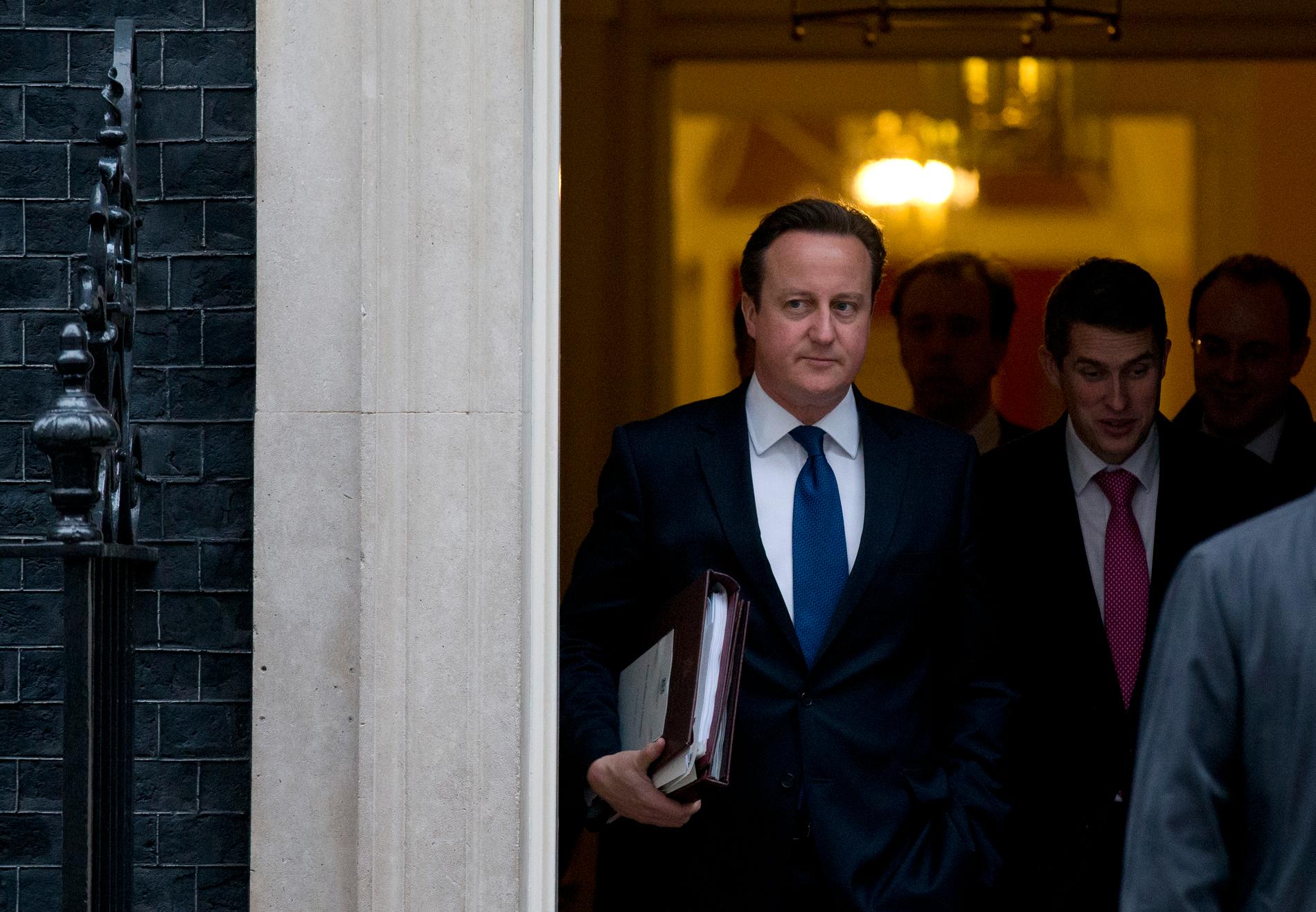 På hösten 2013 tvärvände David Cameron om Hinkley Point C. 