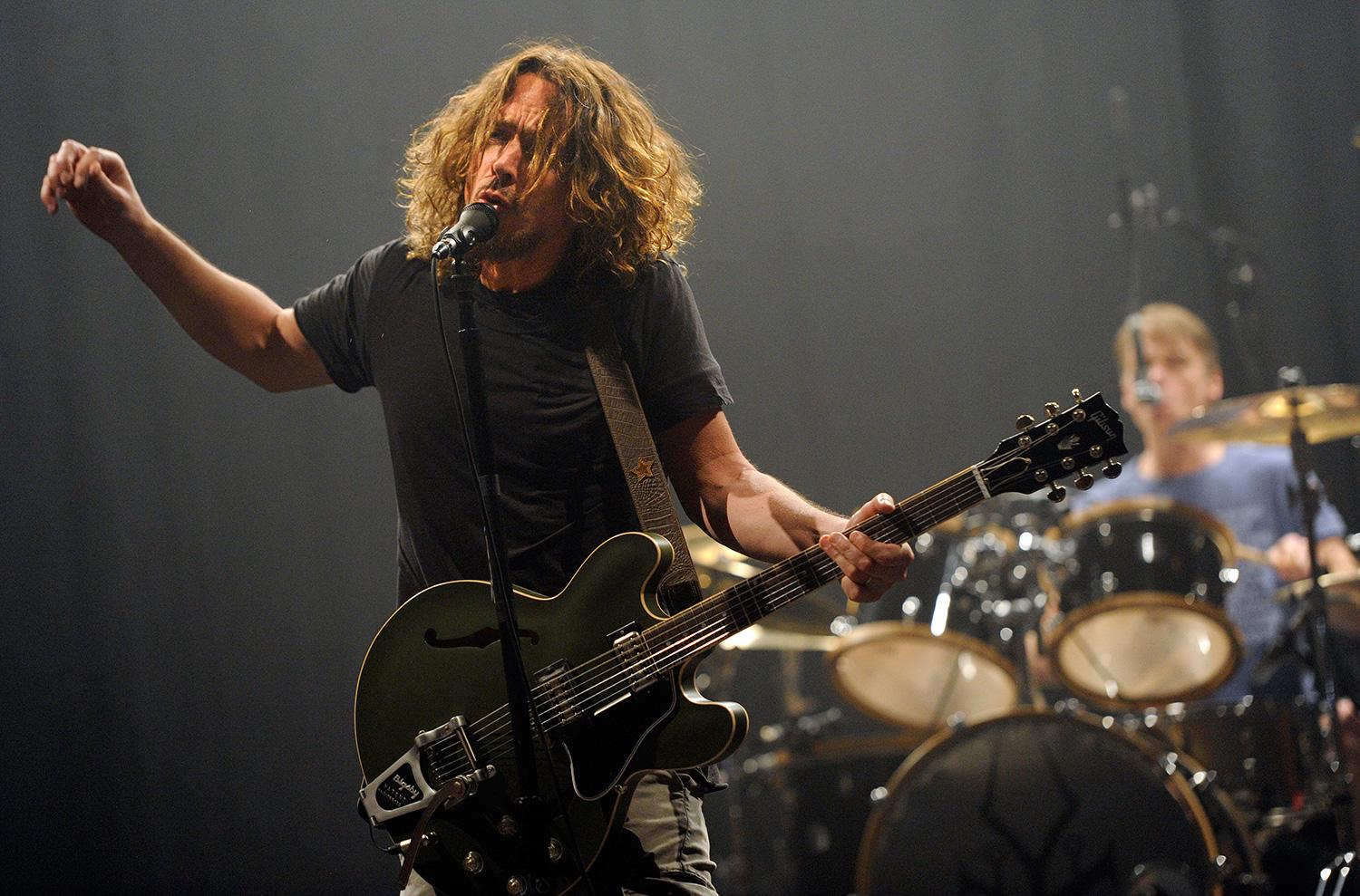 Chris Cornell jammar loss med Soundgarden.